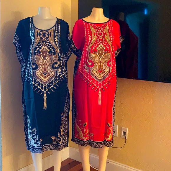 Long Dashiki Caftan | African Print | Boho… - Picture 4 of 7